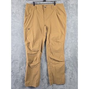 Marmot Pants Mens 36x29 Brown Arch Rock Nylon Stretch Hiking Camping Outdoor